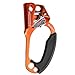 WILDKEN Climbing Hand Ascender Outdoor Mountaineering Tree Arborist Climbing Rappelling Equip Hand Ascender for 8-12MM Rope Left Right Hand Ascender