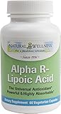 Natural Wellness Alpha R-lipoic Acid Superior Antioxidant 60 capsules - Better Absorbed & More Potent Form of Alpha Lipoic Acid, Powerful Scavenger of Free Radicals