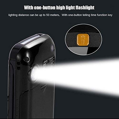 Cell Phone for Seniors,Easy to use Full Voice-Assistance Touch 2.4 inch Screen Flip Phone Dual SIM Card, GSM Cell Phone… - Image 3