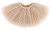 Girl's 4 Layered Sequins Princess Ballet Tutu Skirt Gold_sparkling