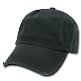 Decky Plain Spring Baseball Vintage Distressed Style Cap Hat