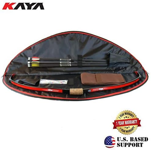 KAYA 50" Windfighter Korean Traditional Carbon Horse Bow Set