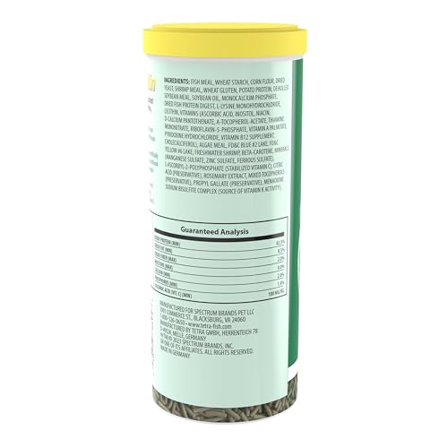 TETRA REPTOMIN FLOATING FOOD STICKS, FOOD FOR AQUATIC TURTLES, NEWTS AND FROGS, 13.22 OZ