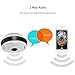 360 Degree Panoramic Camera WiFi Indoor IP Camera Fisheye Infrared Camera with Night Vision 2-Way-Audio for Kids & Pets Home Security Camera System with iOS/Android App for Large Area Monitoring