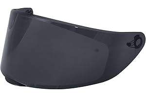 JQF Gear WS-607 Full Face Motorcycle Helmet Visor Shield Replacement Accessories (Black)
