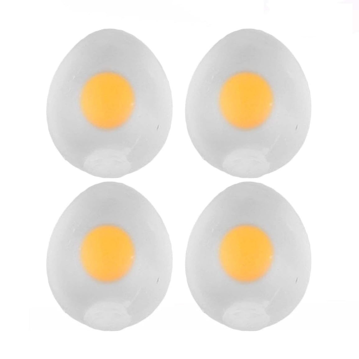 Xrten Squeeze Toys Egg Splat Ball Anti Stress Decompression Cure Toys Reliever Best Gift for Kids Adult Toy 4 PCS