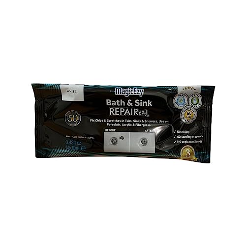 MagicEzy Bath & Sink RepairEzy (White) Porcelain Bath Repair Kit