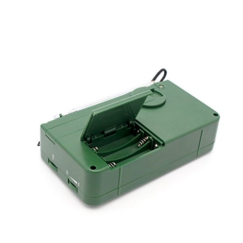 iRonsnow-2017-Version-IS-069-FM-AM-Radio-Solar-Hand-Crank-Powered-Mobile-Cell-Phone-Charger-Led-Flashlight-Emergency-500mAh-Power-Bank-Survival-Kit-Green