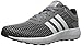 adidas Men's Cloudfoam Race Running Shoe Black/White/Grey 11 D - Medium