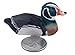 Home Made Assorted Hand-Painted Miniature Wooden Duck Decoy Carved Bird Ornament Male Figurine Small Animals Collectible