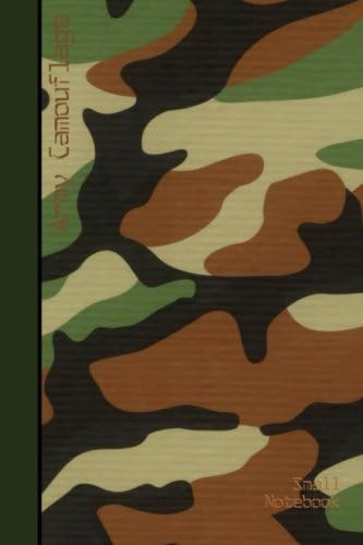 Small Notebook - Army Camouflage: Gifts / Gift / Presents ( Military / Army ) ( Pocketbook / Mini Notebook ) (Contemporary Designs)