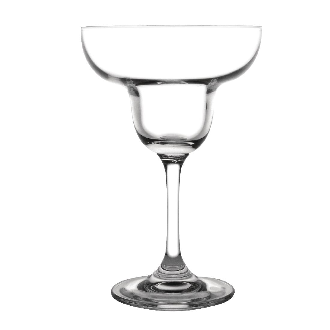 Olympia Bar Collection Crystal Margarita Glasses 250ml (6 Pack) - Bar Glasses for Martini, Cosmopolitan GF730