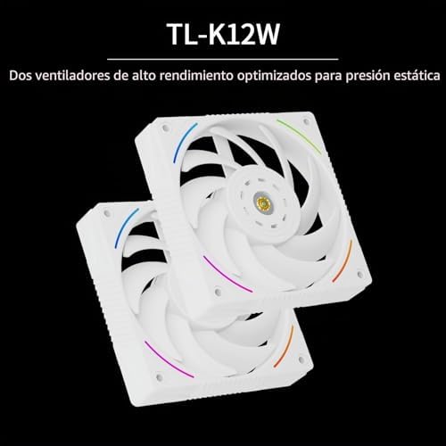 Cooler de ar do processador Thermalright TR Phantom Spirit 120 Digital SNOW, 7 heatpipes de arrefecimento da CPU, ventoinha PWM dupla de 120mm, suporte para AM4/AM5/Intel LGA1700/115X/1200/1851, dissipador de