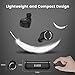 ODOMY True Wireless Earbuds Bluetooth 5.0 Headphones One-Step Pairing with Touch-Control Operation IPX5 Waterproof 180 Hours Standby Superior Metal Charging Case Noise Isolation Build-in Mic