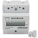 Baomain Single Phase DIN-rail Type Kilowatt Hour kwh Meter 220V 60Hz 20 (100) A primary