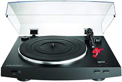 Audio-Technica AT-LP3BK Giradiscos de Alta Fidelidad Automático de Tracción por Correa