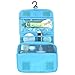 Ac.y.c Hanging Toiletry Bag - Large Multifunction Cosmetic Makeup Travel Pouch Organizer Travel Organizer for Men & Women with Sturdy Hook (Leopard Print)