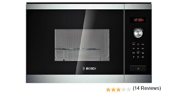 Bosch MDA HMT75G654 MICROONDAS Grill 20L, 800 W, 20 litros, Negro ...