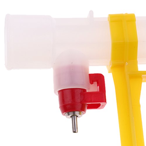 10pcs Hängende Kükentränke Nippeltränke Geflügeltränke Wasser Trinker für Huhn, Küken, Ente, Vogel, Wachtel, Taube – Bild 6