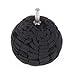 ZFE 2pcs Red & Black 70mm Buffing Ball Finishing Buff Polishing Pad PowerBall Metal Polishing Tool For Car Polishing
