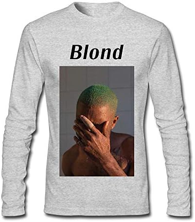 WELLSBWSDWA GODWARDWELL Frank Ocean New Album Blonde Long Sleeve T Shirts for Mens&Womens HeatherGray -Fashion in 2018