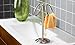 Deluxe Brushed Nickel Steel Small Hand Towel Holder Stand