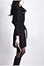 xiaoming Women Winter Double Breasted Thicken Wool Trench Coat with Belt