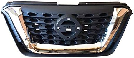 JX Accessories Replacement Grille fits Nissan Kicks | 2018 2019 Factory Style 623105RB0A | Chrome ABS by JX Accessories