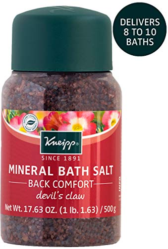 Kneipp Mineral Bath Salt Back Comfort Devils Claw, 17.63 oz