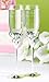 Hortense B. Hewitt Wedding Accessories Champagne Toasting Flutes, Calla Lily, Set of 2