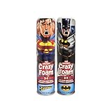 Crazy Foam DC Justice League 2 pk: Superman and Batman