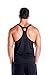 Mens Poly Stringer Tank Top by Pitbull in Black, X-Large