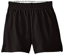 Soffe Big Girls' Authentic Low Rise, Black Dots, Small