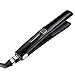 Hair Straightener, Ceramic Flat Iron Straightener Digital LCD Display 1 inch, by Comenzar(BLACK) primary
