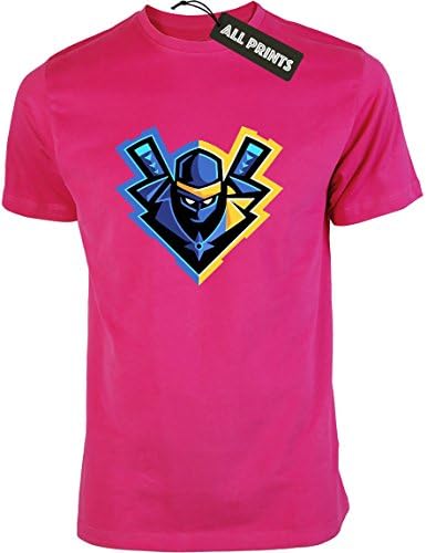 tee print NINJASHYPER Ninja T Shirt Youtuber PUBG Fortnite Gamer Battle Royale YT001