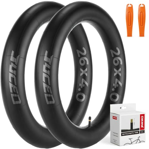 JUCEO 26x4.0 Fat Bike Inner Tube 2-Pack