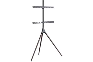 Easel Studio TV Floor Tripod Stand for Most 45''-65'' Flat Panel TVs