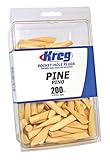 Kreg Pine Plugs - 200 count