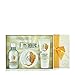 The Body Shop Almond Milk and Honey Premium Collection Gift Set, 4 piece Paraben-Free Bath and Body Gift Set