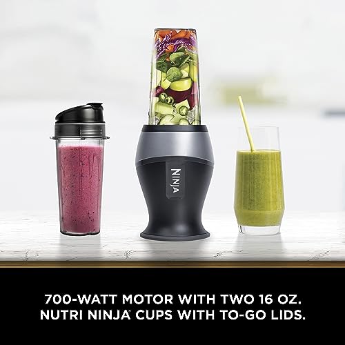 Ninja QB3001SS Ninja Fit Compact Personal Blender, for Shakes