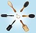 Oval Paddle Brush, 2 Pack, Massage Pins Brush, Detangling Brush by Better Beauty Products, Professional Salon Brushes, 100% Natural Wood Base and 100% Wood Scalp Massaging Bristles