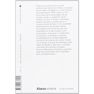 Los ritos de paso / Rites of passage (Spanish Edition)