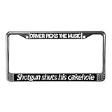 CafePress - Driver Picks Supernatural - Chrome License Plate Frame, License Tag Holder