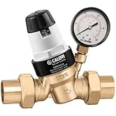 Caleffi 535951HA 535H Series Reducing Valve ASSE 1003, 3/4" Sweat with Pressure Gauge