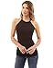 PattyBoutik Women Halter Lace Back Ruched Blouse (Black Small)