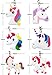 Feidiao Unicorn Bracelets Wristband Unicorn Keychain Keyring,DavonArt Unicorn Birthday Party Favors Supplies for Kids Girls, Pony Toys Prizes Gifts, Rubber Band Bracelet (12 Pack)