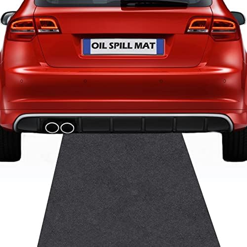 Oil Spill Mat 36x48 Inches Car Trunk Mat Rubber Backing Layer Oil