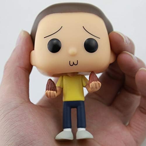 Bobble Head for Cars Rick and Morty PVC Action Figure Bobble Head Q Edition for Car Decoration Vinyl Loose Collectible Action Figures Model Toys (Product as First Image)