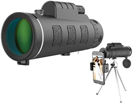 Monocular Telescope for phone 12X50 High-powered HD monocular,Dual Focus Zoom Portable Telescope Waterproof Fog Prooftelescopes,BAK4 Prism Waterproof Monoculars,for Traveling, Ball games,Climbing