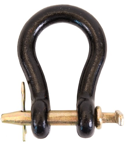 Koch Industries 4002503 Koch /M8134 Heat Treated Heavy Duty Straight Clevis, 3/4 in X 3-3/4 X 1-1/4 in L, 12000 Lb, Black